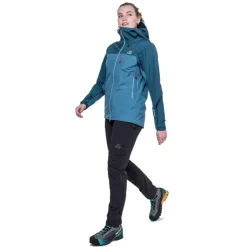 Waterproof Jackets-Mountain Equipment Womens Makalu Jacket - Spruce-Deep Teal