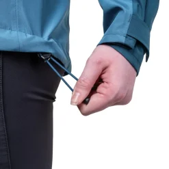 Waterproof Jackets-Mountain Equipment Womens Makalu Jacket - Mykonos-Majolica