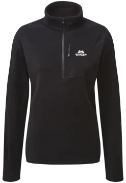 Fleece & Mid Layer-Mountain Equipment Womens Micro Zip-T Fleece - Black