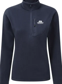 Fleece & Mid Layer-Mountain Equipment Womens Micro Zip-T Fleece - Cosmos