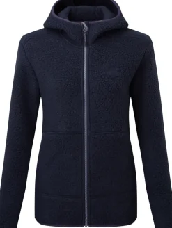 Fleece & Mid Layer-Mountain Equipment Womens Moreno Hooded Jacket - Comos Tonal