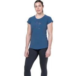 T-Shirts & Baselayers-Mountain Equipment Womens Mountain Flower Tee - Sage