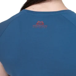 T-Shirts & Baselayers-Mountain Equipment Womens Mountain Flower Tee - Aqua