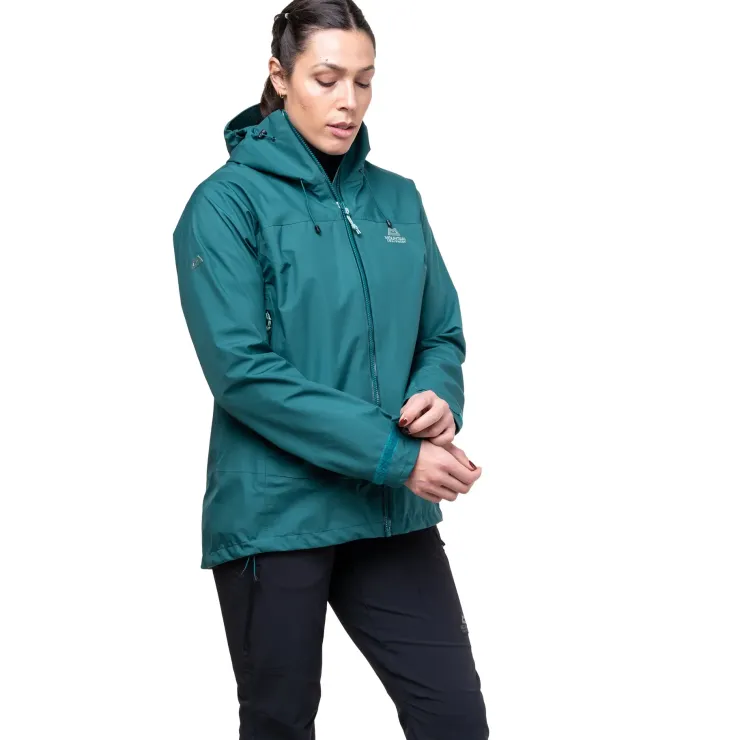 Waterproof Jackets-Mountain Equipment Womens Odyssey Jacket - Deep Teal