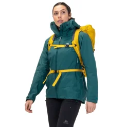 Waterproof Jackets-Mountain Equipment Womens Odyssey Jacket - Deep Teal