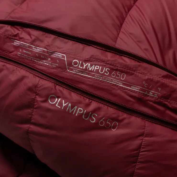 Backpacking & Lightweight Sleeping Bags-Mountain Equipment Womens Olympus 650 Sleeping Bag - Left-Zip - Regular