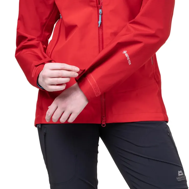 Waterproof Jackets-Mountain Equipment Womens Saltoro Jacket - Stellar-Majolica