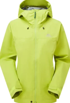Waterproof Jackets-Mountain Equipment Womens Shigri Jacket - Fresh Green
