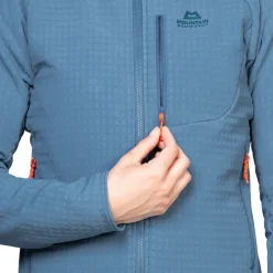 Fleece & Mid Layer-Mountain Equipment Womens Shroud Hooded Jacket - Cosmos