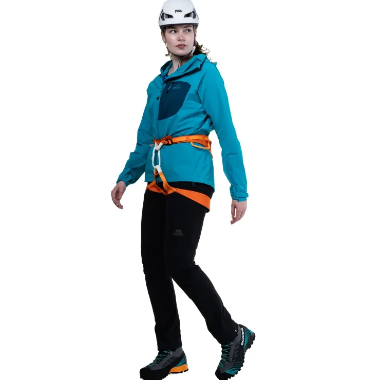 Softshell Jackets-Mountain Equipment Womens Squall Hooded Jacket - Chili Red-Merlot