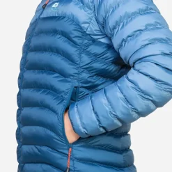 Insulated Jackets-Mountain Equipment Womens Superflux Jacket - Chili Red-Merlot