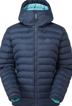 Insulated Jackets-Mountain Equipment Womens Superflux Jacket - Comos-Porcelain Lining