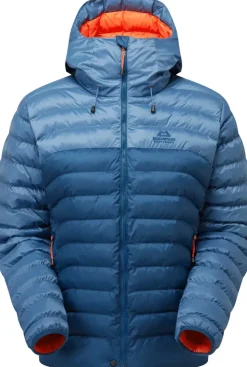 Insulated Jackets-Mountain Equipment Womens Superflux Jacket - Majolica-Stellar