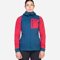 Fleece & Mid Layer-Mountain Equipment Womens Switch Pro Hooded Jacket - Majolica-Capsicum