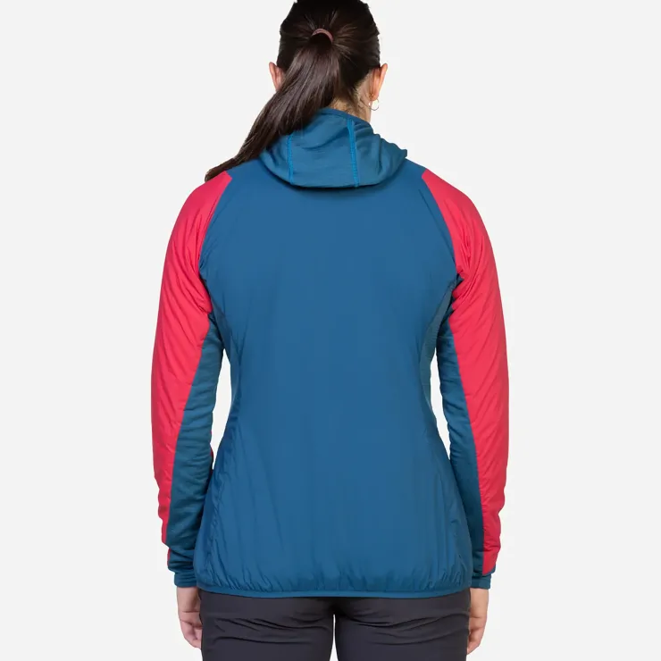 Fleece & Mid Layer-Mountain Equipment Womens Switch Pro Hooded Jacket - Majolica-Capsicum