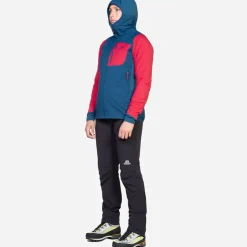 Fleece & Mid Layer-Mountain Equipment Womens Switch Pro Hooded Jacket - Majolica-Capsicum
