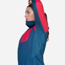 Fleece & Mid Layer-Mountain Equipment Womens Switch Pro Hooded Jacket - Majolica-Capsicum