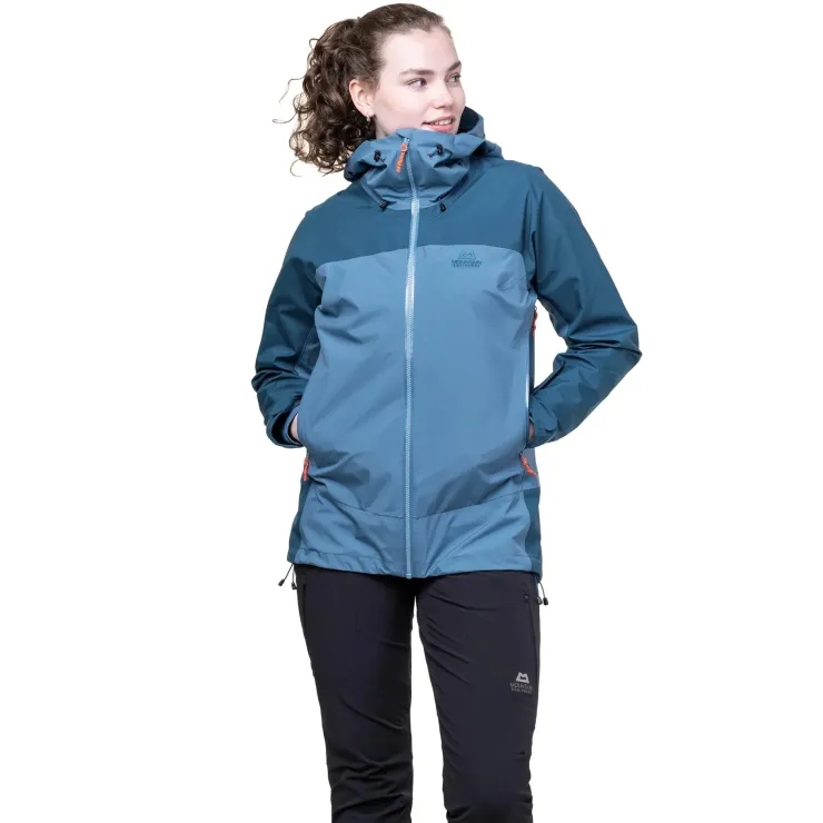 Waterproof Jackets-Mountain Equipment Womens Tacul Jacket - Cosmos