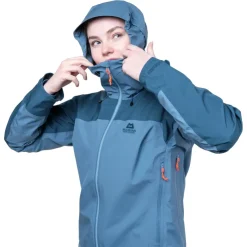 Waterproof Jackets-Mountain Equipment Womens Tacul Jacket - Cosmos