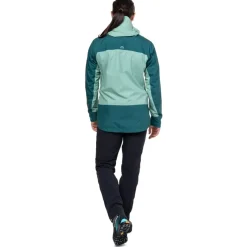 Waterproof Jackets-Mountain Equipment Womens Tacul Jacket - Lichen-DeepTeal