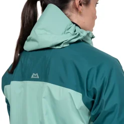 Waterproof Jackets-Mountain Equipment Womens Tacul Jacket - Lichen-DeepTeal