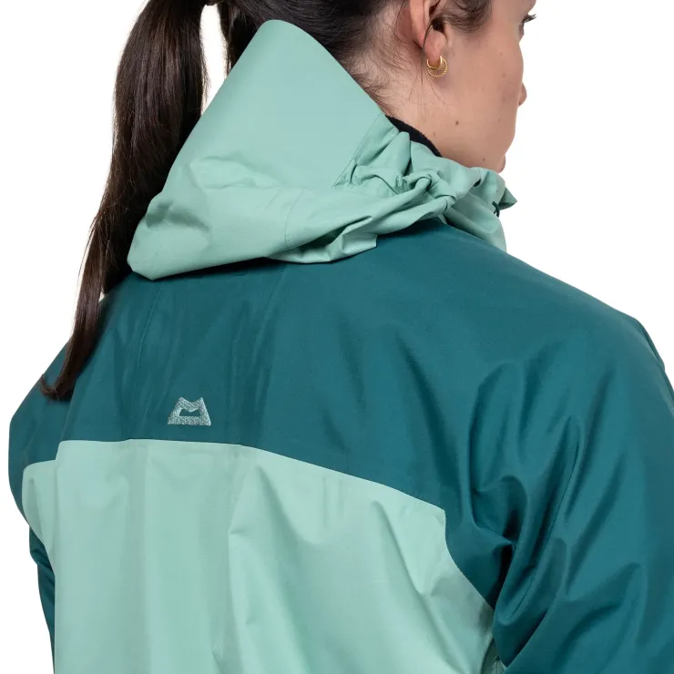 Waterproof Jackets-Mountain Equipment Womens Tacul Jacket - Lichen-DeepTeal