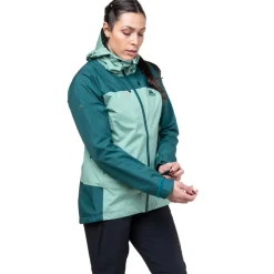 Waterproof Jackets-Mountain Equipment Womens Tacul Jacket - Lichen-DeepTeal
