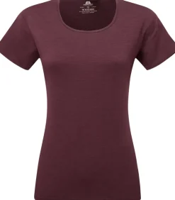 T-Shirts & Baselayers-Mountain Equipment Womens Tempi Tee - Raisin