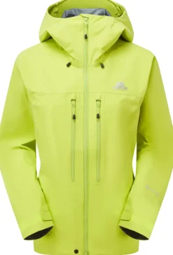 Waterproof Jackets-Mountain Equipment Womens Tupilak Jacket - Fresh Green