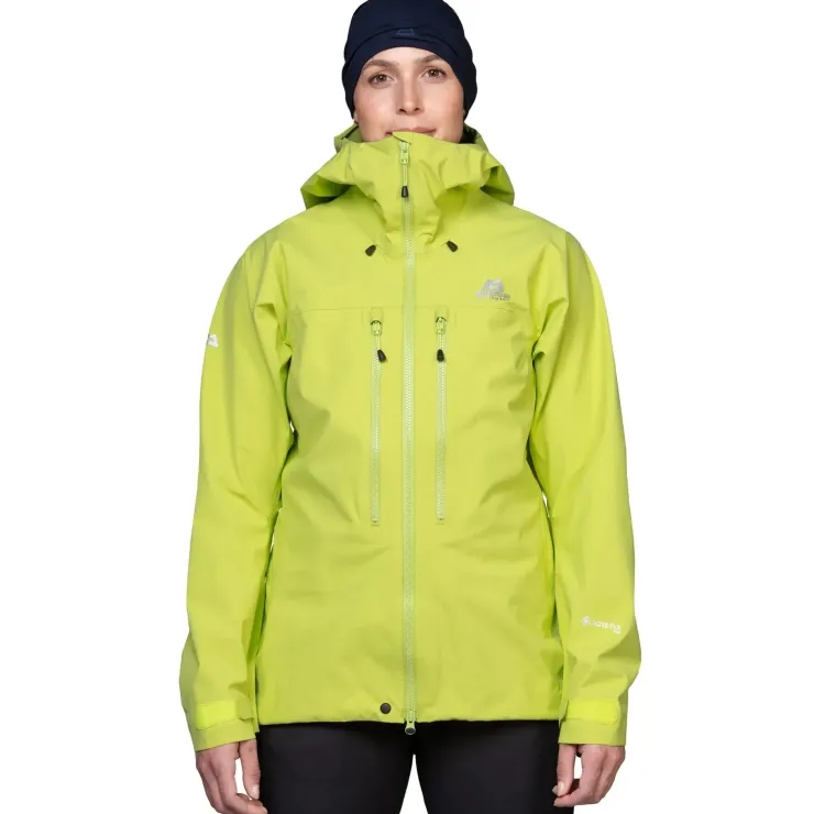 Waterproof Jackets-Mountain Equipment Womens Tupilak Jacket - Cardinal Orange