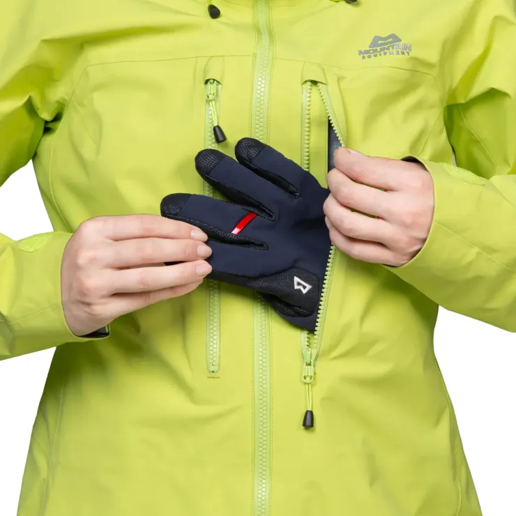 Waterproof Jackets-Mountain Equipment Womens Tupilak Jacket - Cardinal Orange