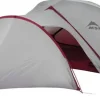 Extensions & Canopies-MSR Gear Shed for Elixir and Hubba Tents - Gray