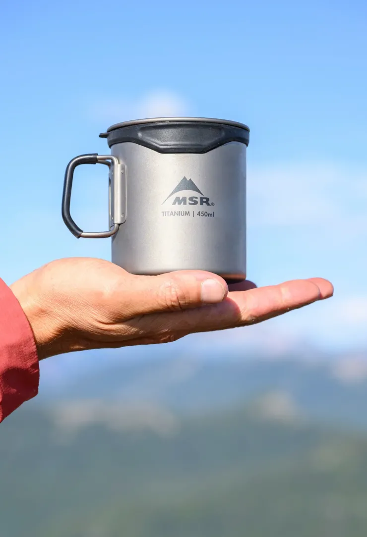 Plates, Bowls, Cups & Utensils-MSR Titan Cup - 450mL