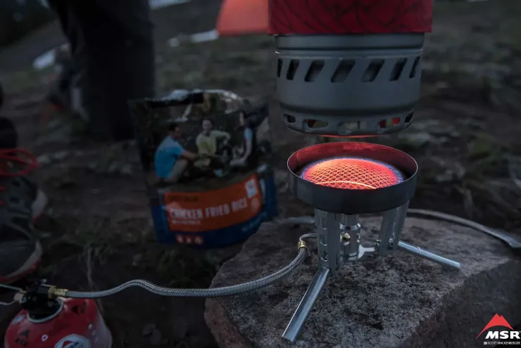 Lightweight Stoves-MSR WindBurner Stove System 1.0L - Black