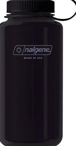Water Bottles-Nalgene Tritan Sustain Wide Mouth Bottle - 1L - Odyssey Gray