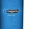 Water Bottles-Nalgene Tritan Sustain Wide Mouth Bottle - 1L - Slate Blue