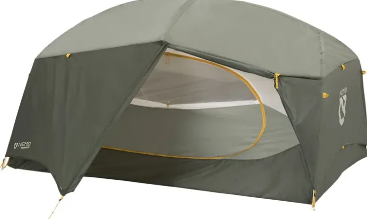 Backpacking & Lightweight Tents-Nemo Aurora Ridge 2P Tent and Footprint