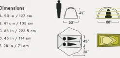 Backpacking & Lightweight Tents-Nemo Dragonfly OSMO Bikepack 2P Tent