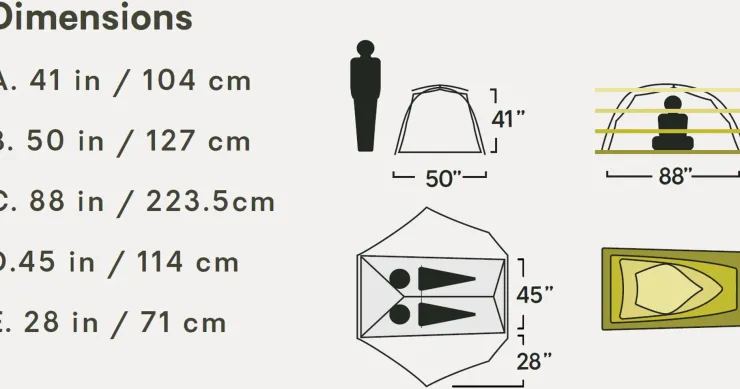 Backpacking & Lightweight Tents-Nemo Dragonfly OSMO 2P Tent