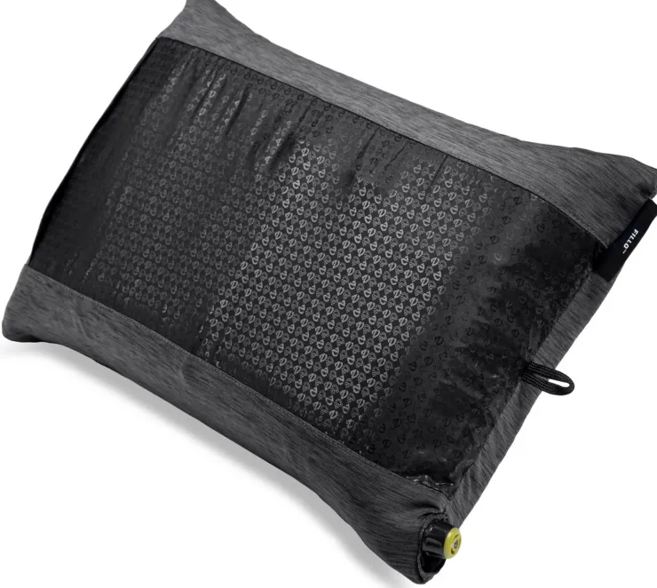 Sleep Accessories-Nemo Fillo Camping Pillow - Black Pearl-Birch Bud