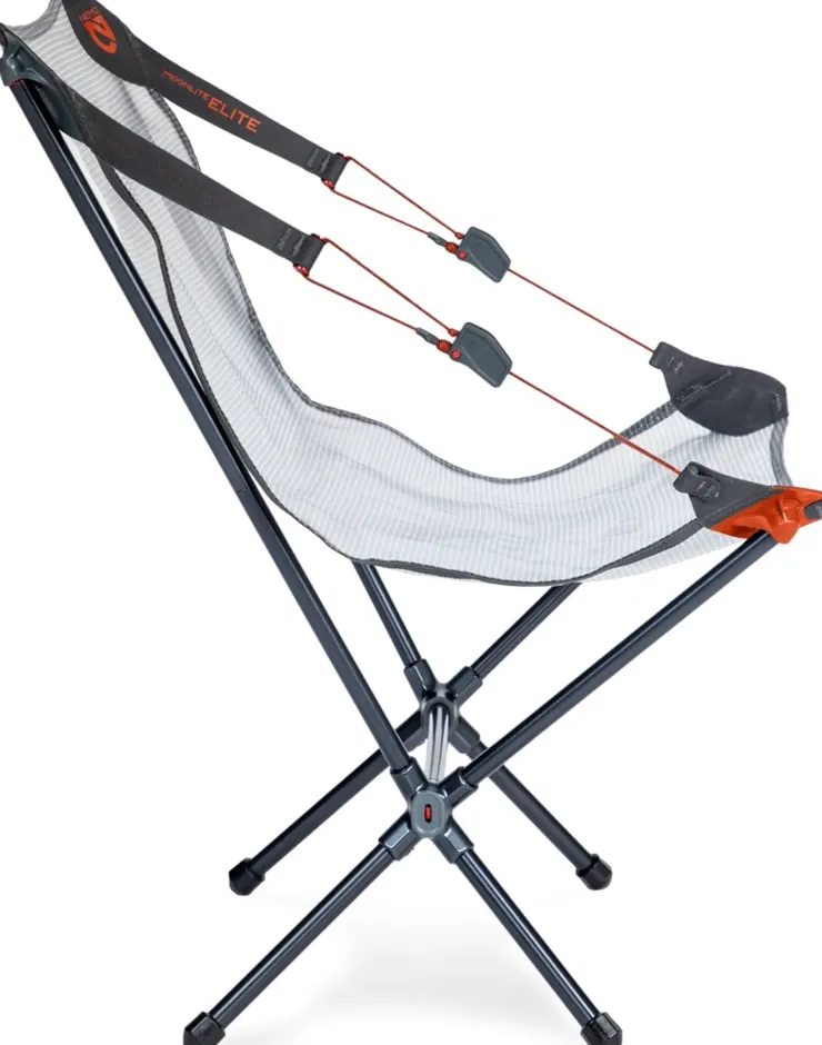 Camping Furniture-Nemo Moonlite Elite Reclining Backpacking Chair - Goodnight Gray
