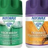 Clothing Cleaning & Proofing-Nikwax Tech Wash and TX.Direct Wash-In Twin Pack - 150ml