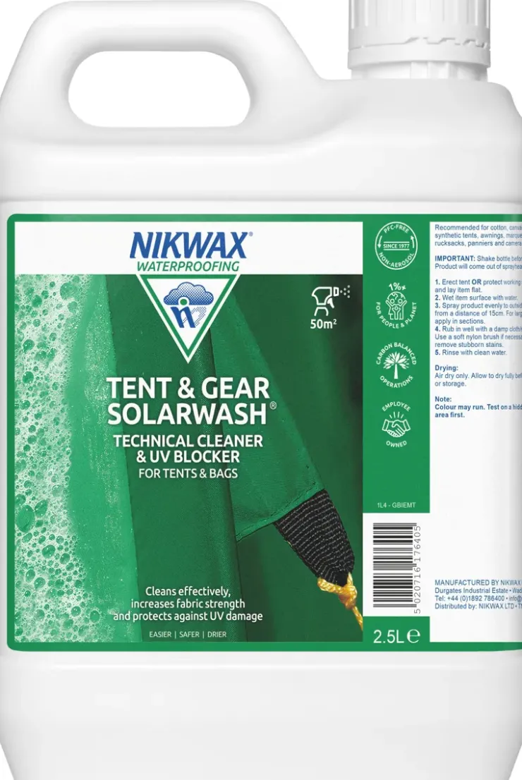 Proofing & Repair-Nikwax Tent and Gear SolarWash - 2.5L