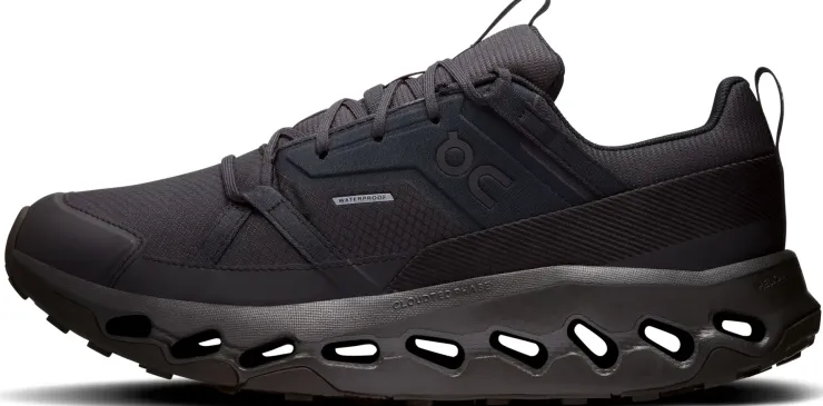 Hiking Shoes & Boots|Approach Shoes-On Mens Cloudhoriz Waterproof Shoes - Black-Black