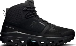 Hiking Shoes & Boots|Walking Shoes-On Mens Cloudrock Mid Waterproof Shoes - Black-Black