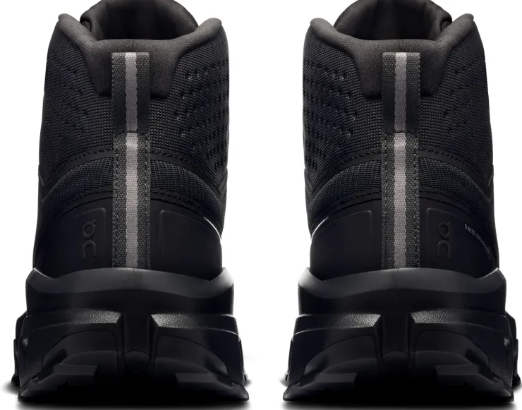 Hiking Shoes & Boots|Walking Shoes-On Mens Cloudrock Mid Waterproof Shoes - Black-Black