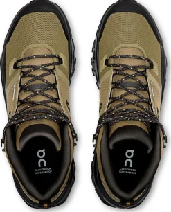 Hiking Shoes & Boots|Walking Shoes-On Mens Cloudrock Mid Waterproof Shoes - Hunter-Black