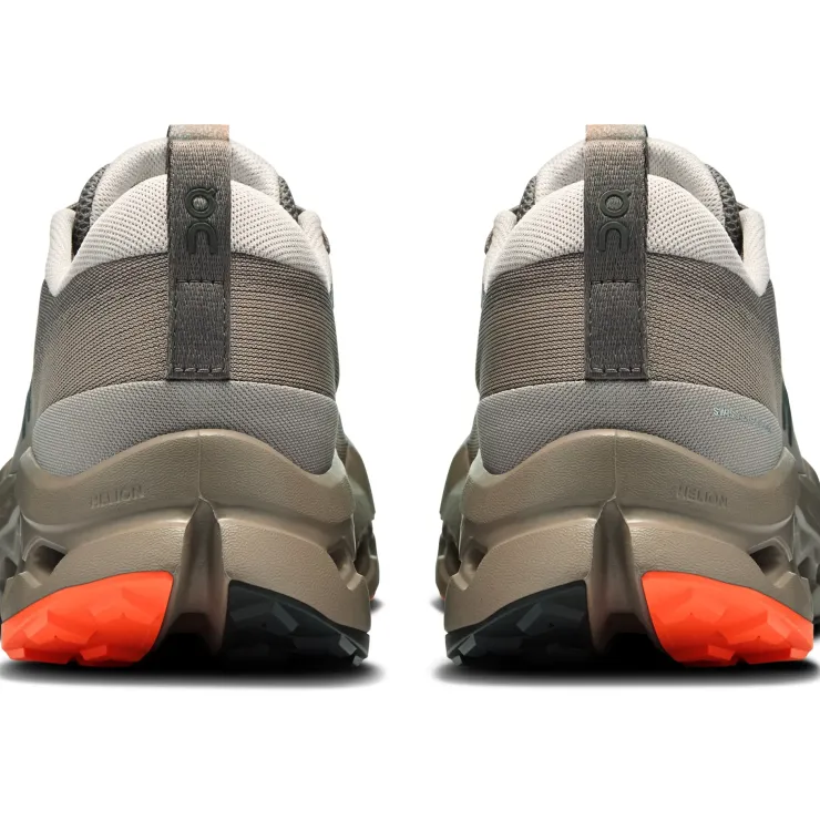 Running Shoes-On Mens Cloudsurfer Trail 2 Running Shoes - Eclipse-Cinder