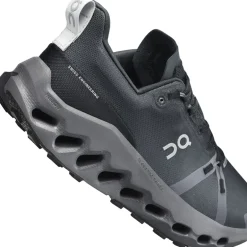 Hiking Shoes & Boots|Running Shoes-On Mens Cloudsurfer Trail Waterproof Shoes - Black-Eclipse