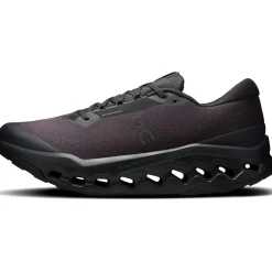 Running Shoes-On Mens Cloudsurfer Trail 2 WP Running Shoes - Black-Black